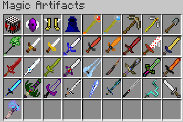 Ruby's Magic Weapons