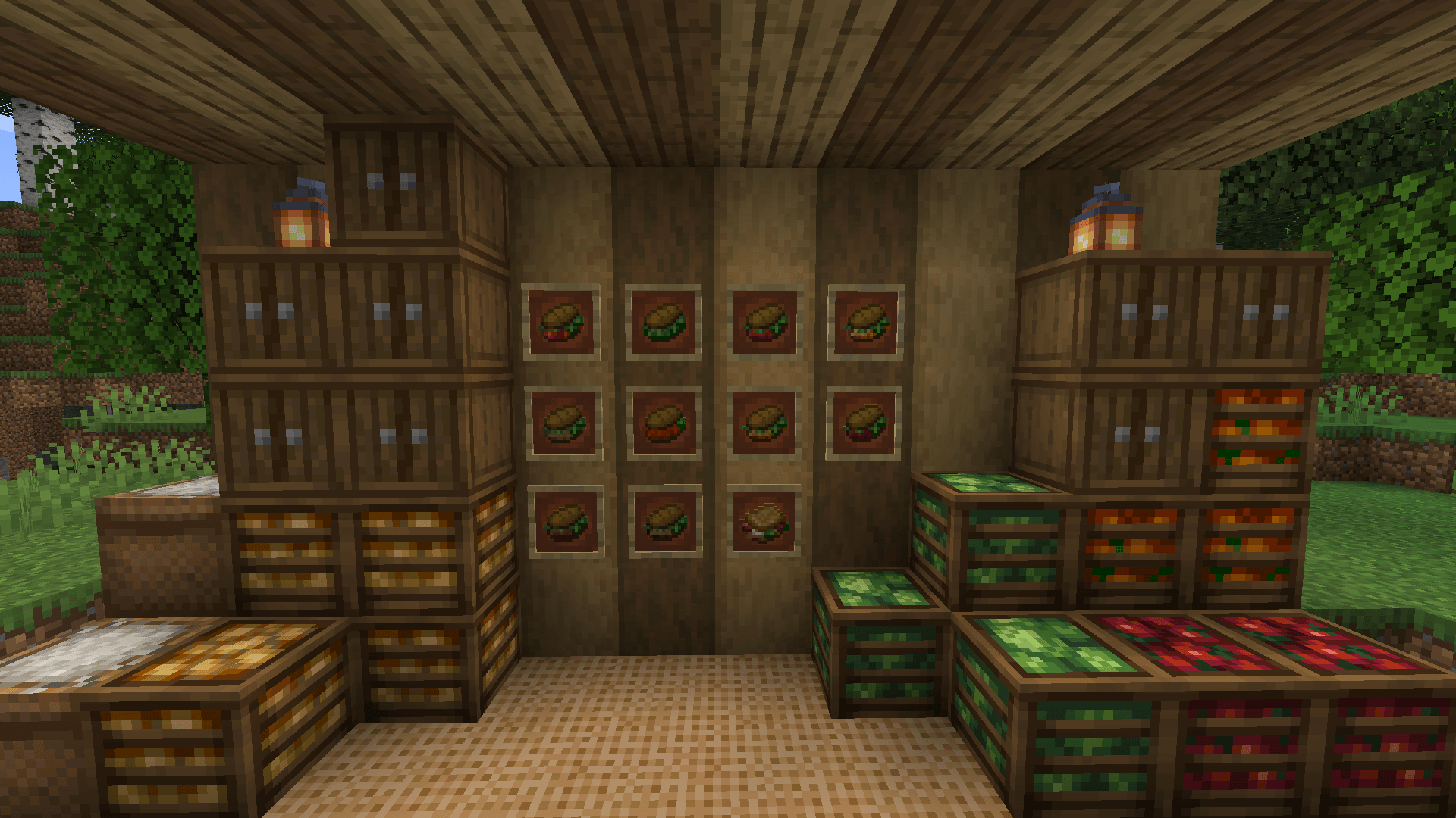 Minecraft Sandwitch Build Gallery Sandwich Delight — Minecraft Mods — MetaMods