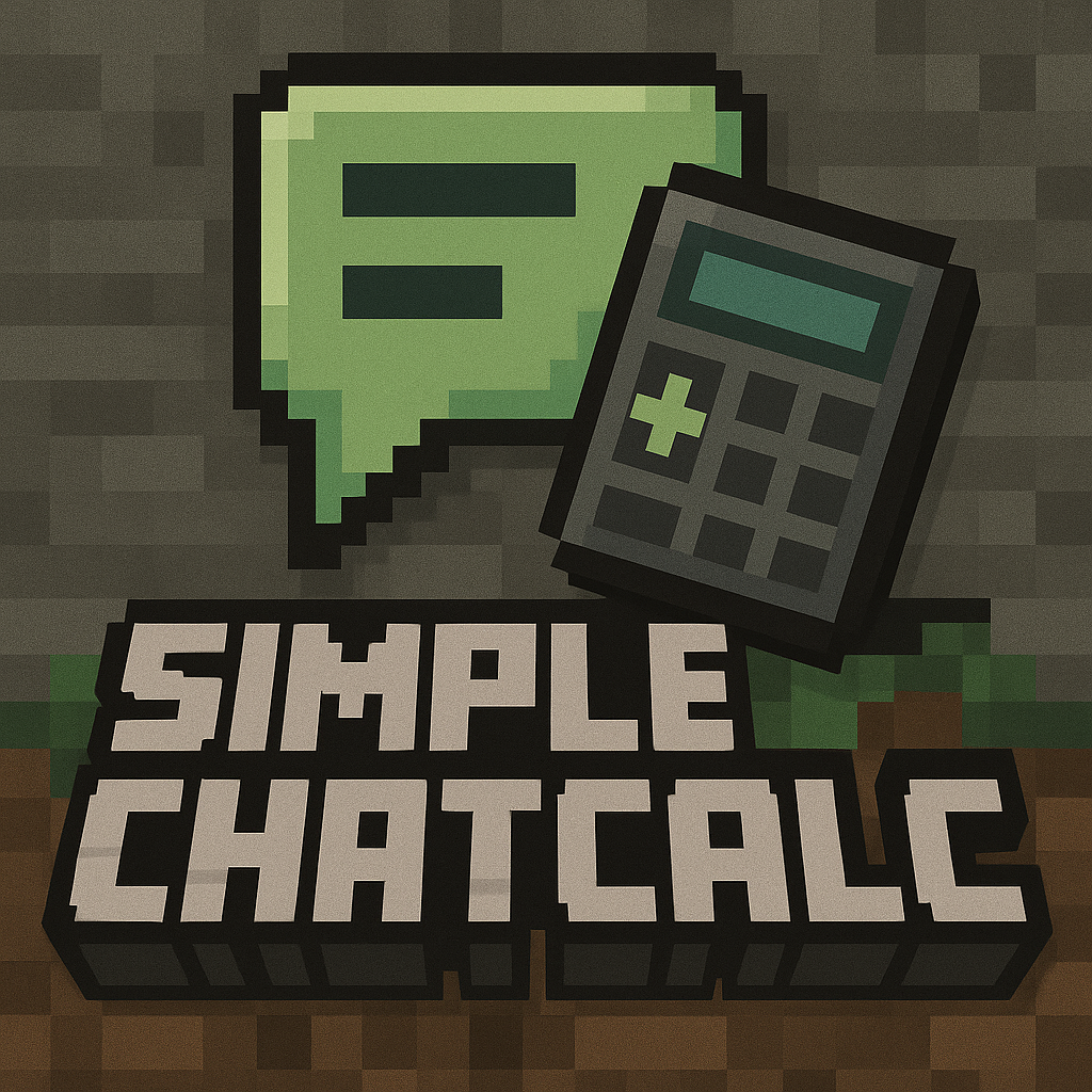 Gallery SCC: Simple Chat Calc — Minecraft Mods — MetaMods