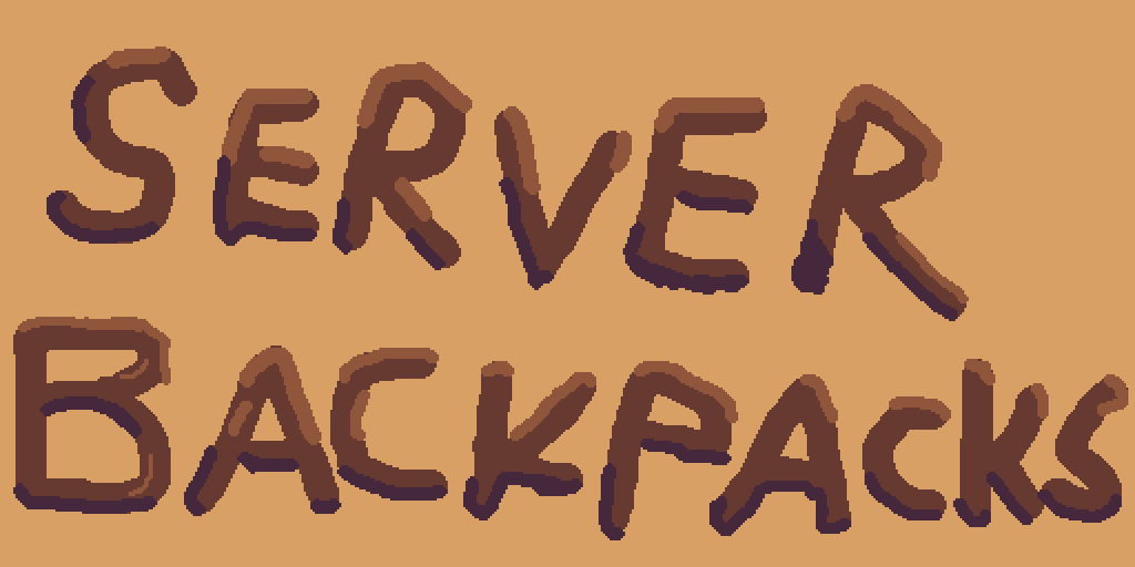 Server Backpacks!