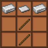 Sheet iron pickaxe