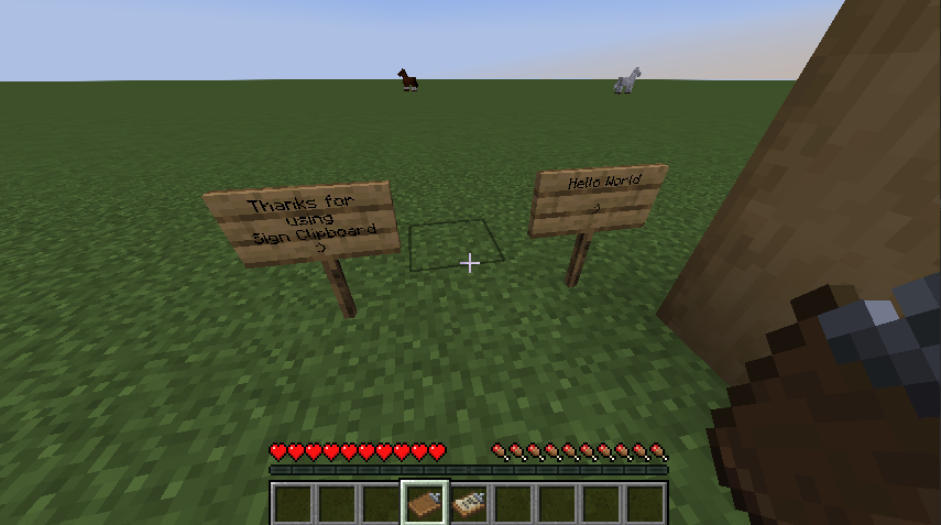Sign Clipboard