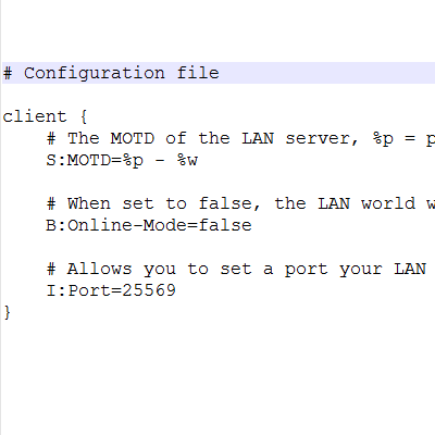 SinglePlayerServerSettings [OfflineLAN]