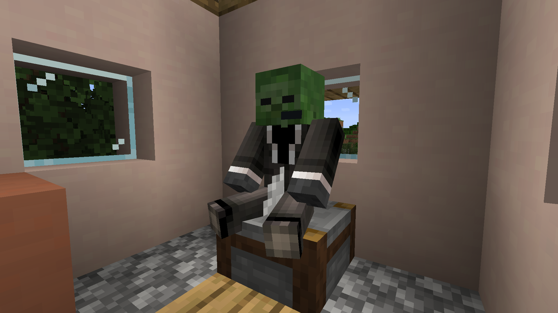 Sit on any Block