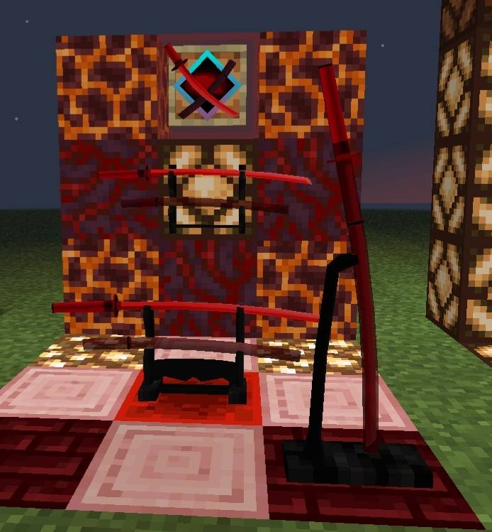 slashblade:shinku and blood katana