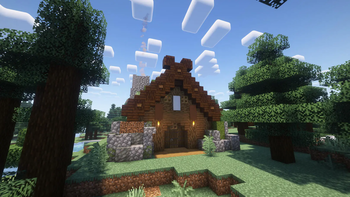 Small Viking Villager House