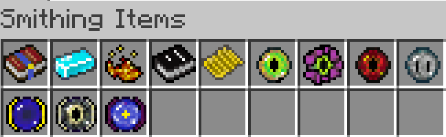 Smithing Items