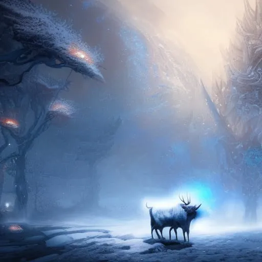 Snow Cow