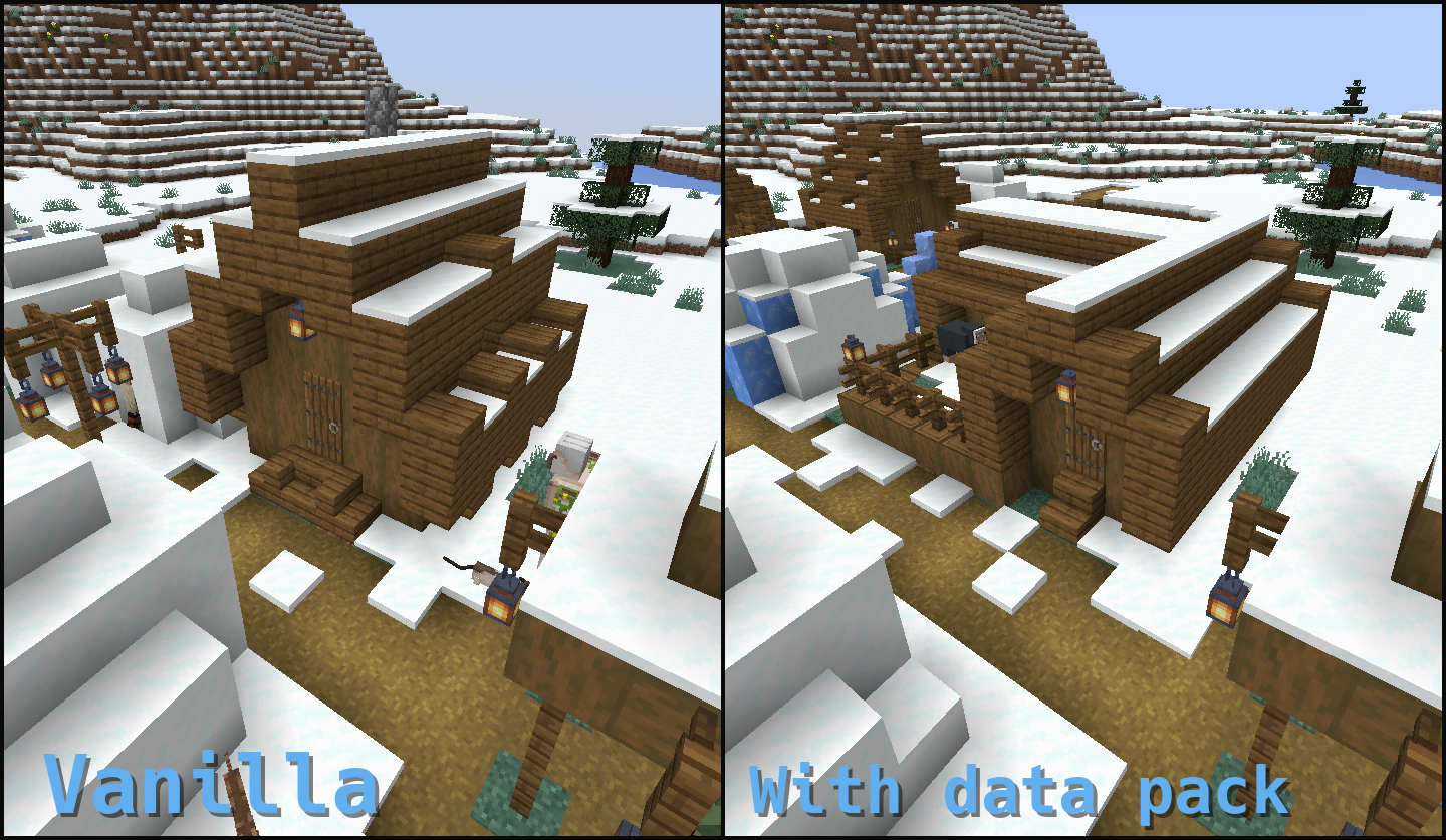 Snowy Shepherd House Fix