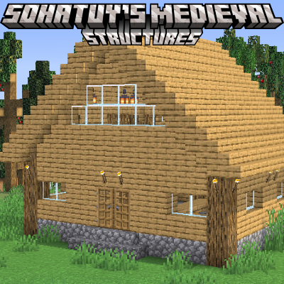 Аддоны Sohatuy's Medieval Structures — Minecraft Моды — MetaMods