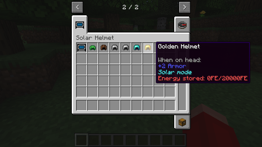 Solar Helmet [NEOFORGE/FORGE]
