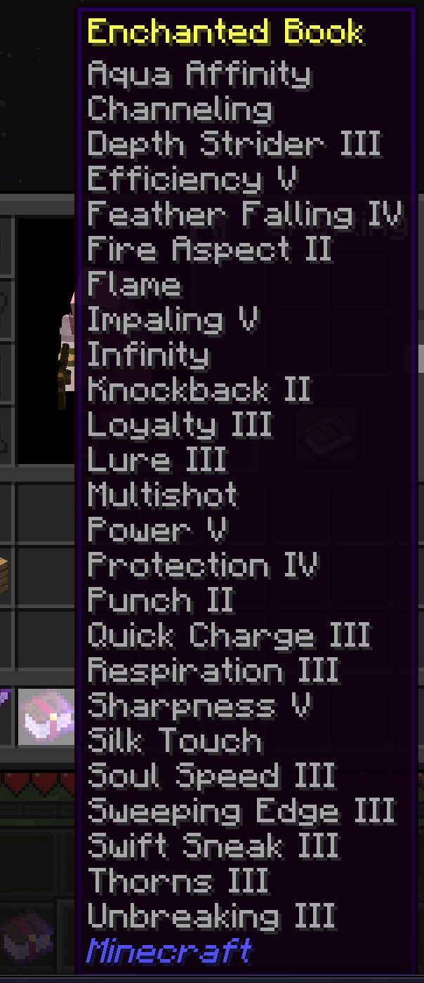 Sorted Enchantments