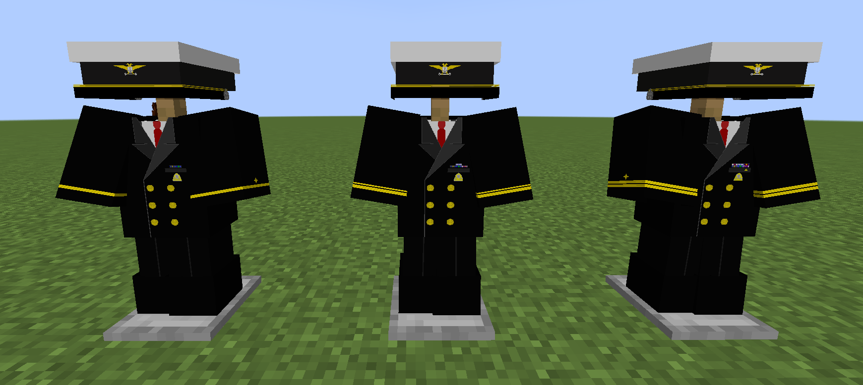 Spartacus' Navy Uniform