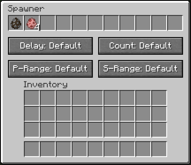 Spawner Settings