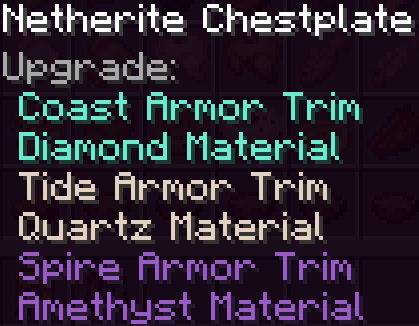Stacked Armor Trims