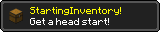 StartingInventory