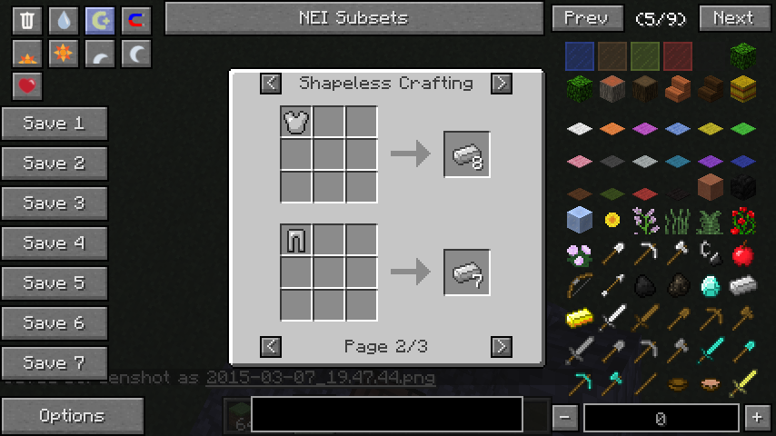 Strange Vanilla Recipes Mod