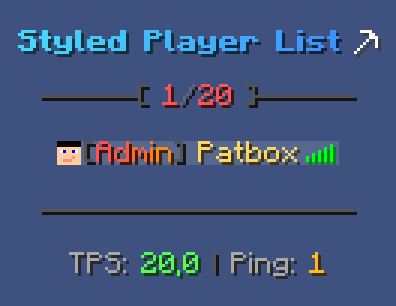 Styled Player List