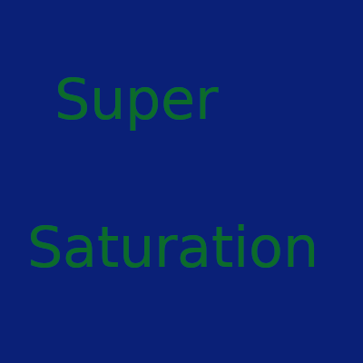 Super Saturation