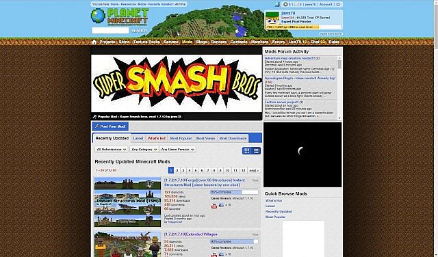 Super Smash Bros Mod