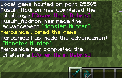 SyncedAdvancements