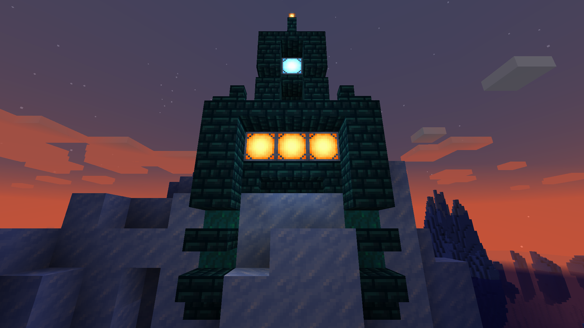 Teal Bricks