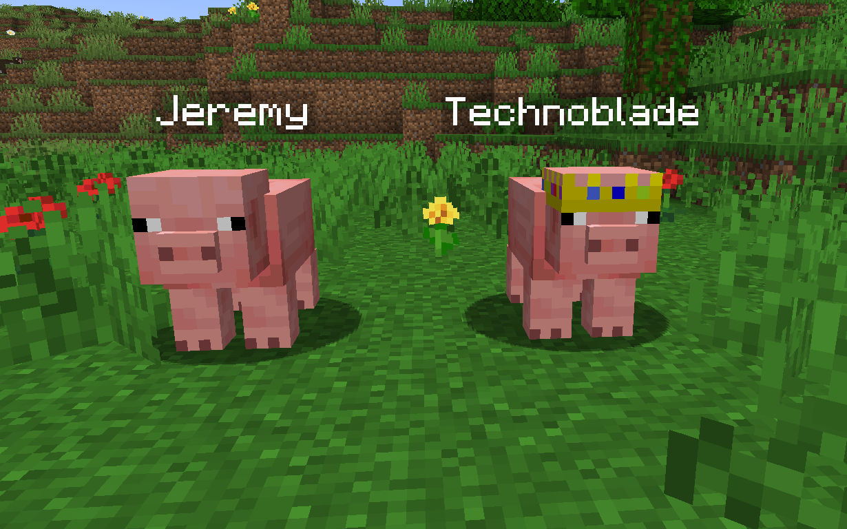 Technoblade Pigs