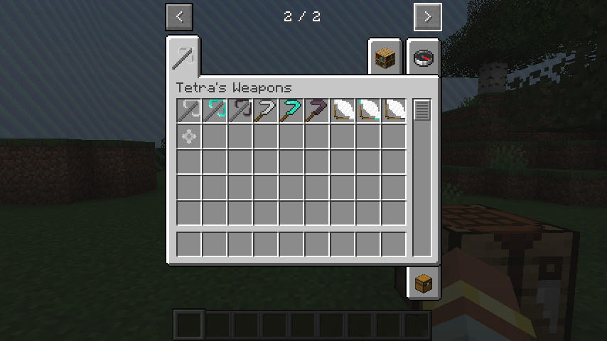 Tetra's Weapons