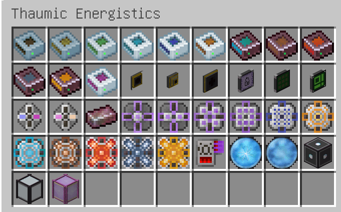Thaumic Energistics Extended Life Fork