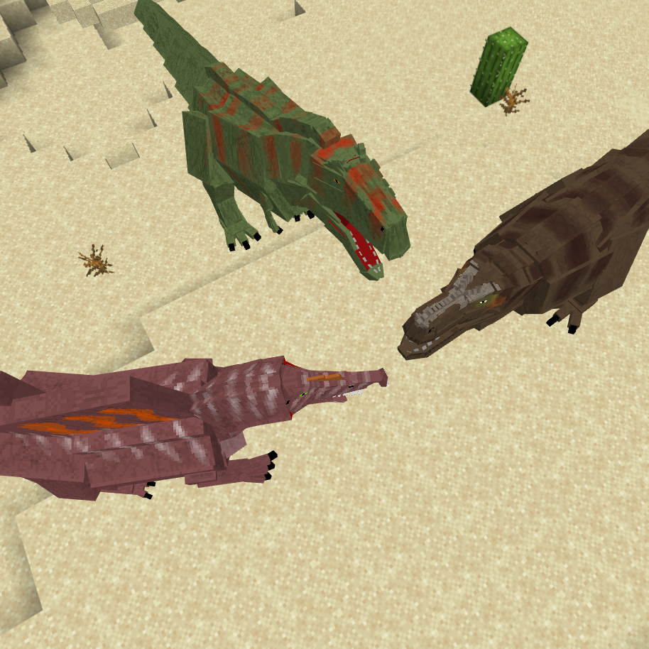 The Big Three (Dinosaur Mod)