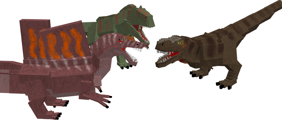 The Big Three (Dinosaur Mod)