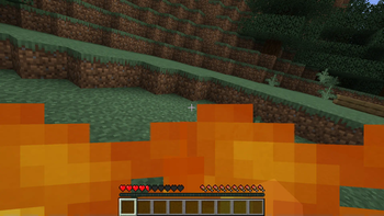 The terrain is lava!