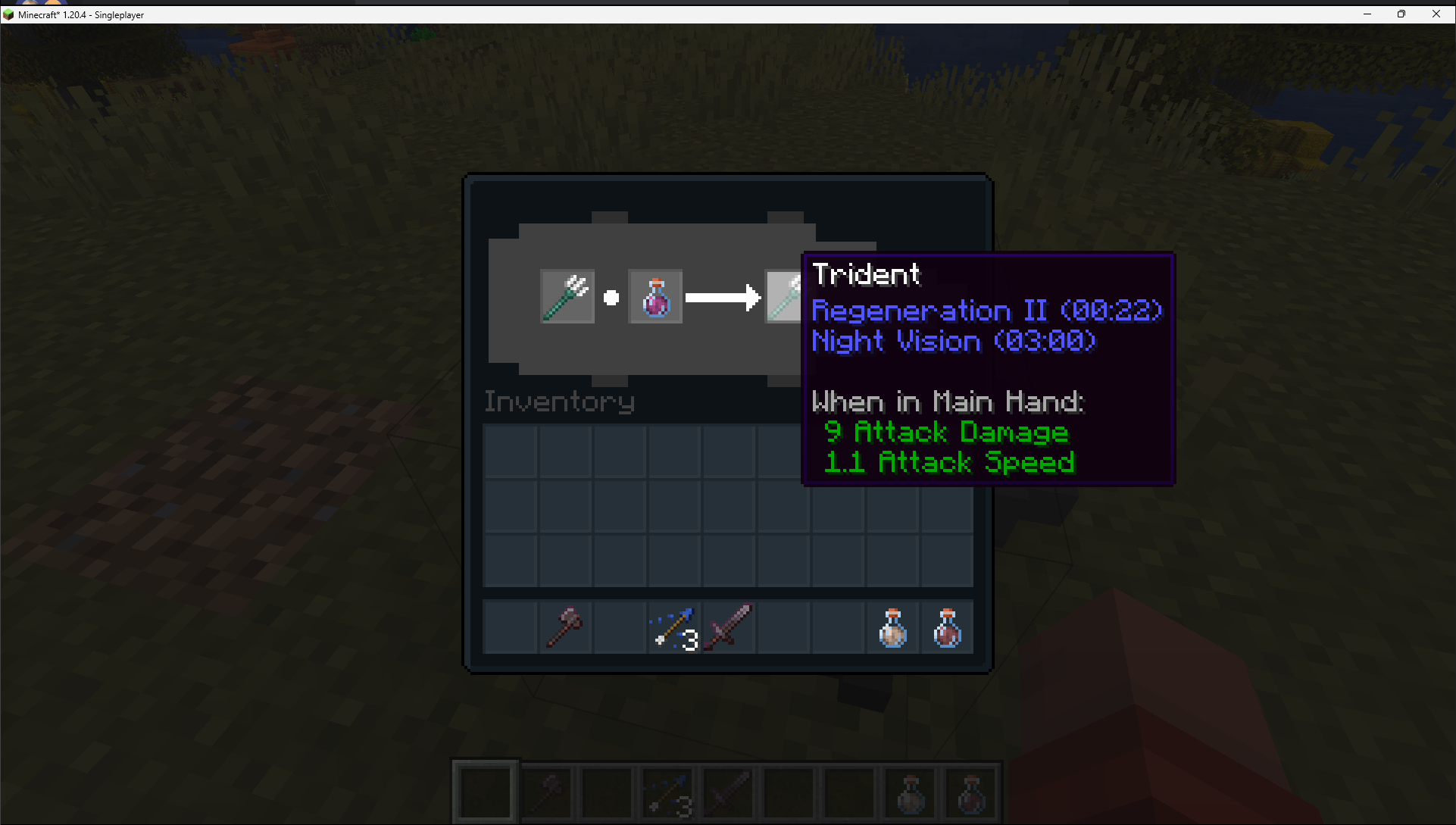 Potion Tipped Weapons