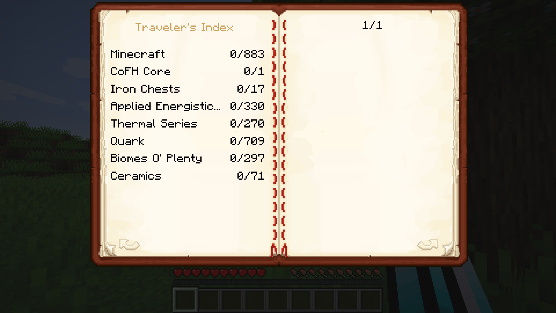 Traveler's Index