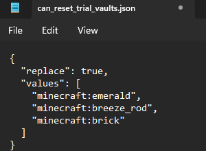 Trial Vault Reloader
