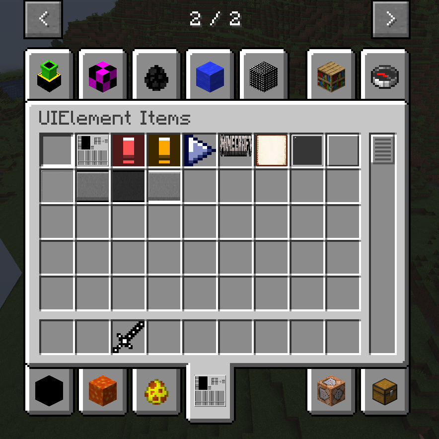 UI Element Items