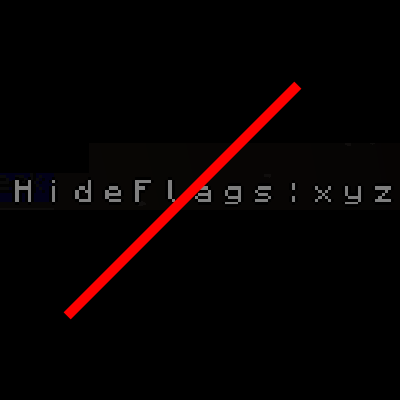 UnHideFlags