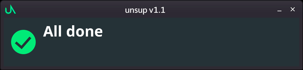 unsup