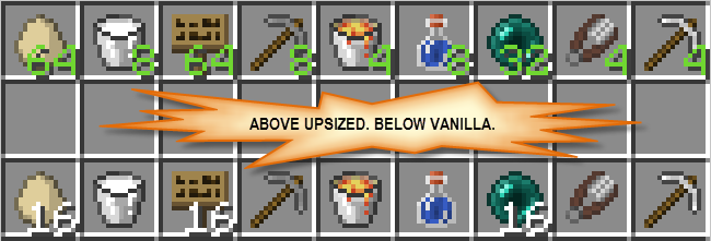 Upsizer Mod [FORGE]