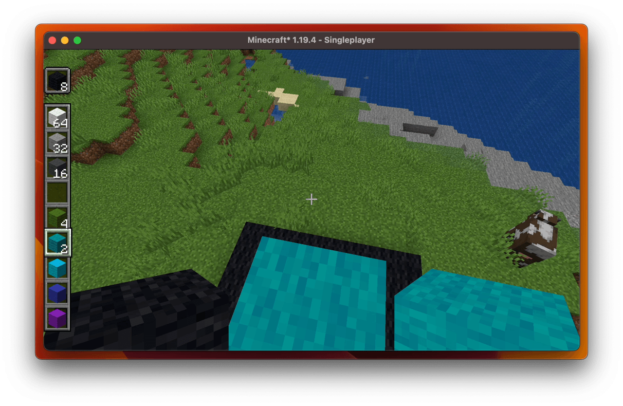 Verticality & Hotbar!