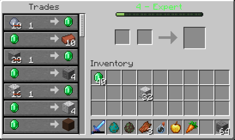 Villager Cure Discount Stacking