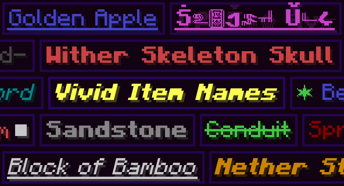 Vivid Item Names (VIN)