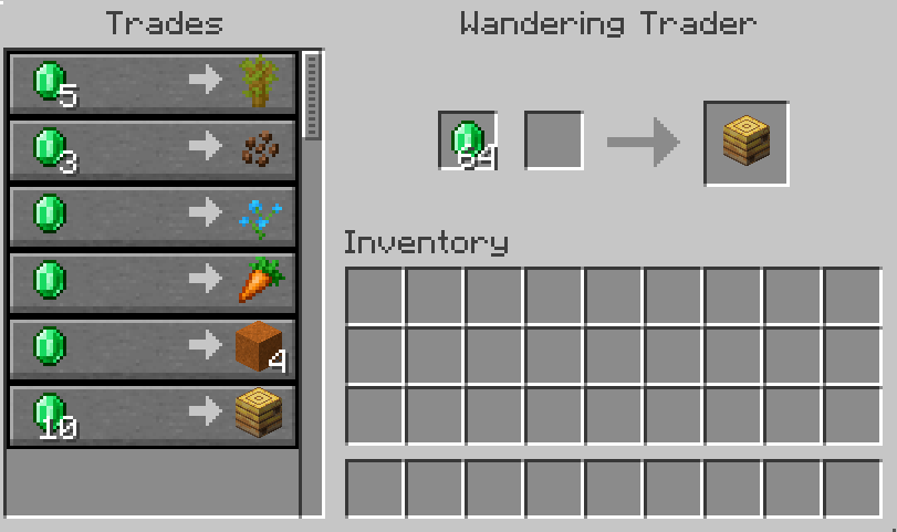 Wandering Trader Improvements