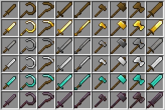 Download Weapons Expanded — Minecraft Mods — MetaMods
