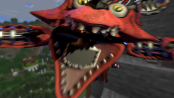Withered Foxy Jumpscare