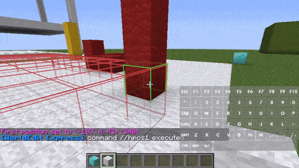 WorldEdit Express Keybinding - Fabric