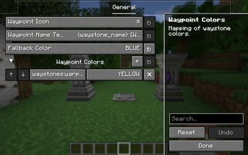 Xaero's Maps x Waystones