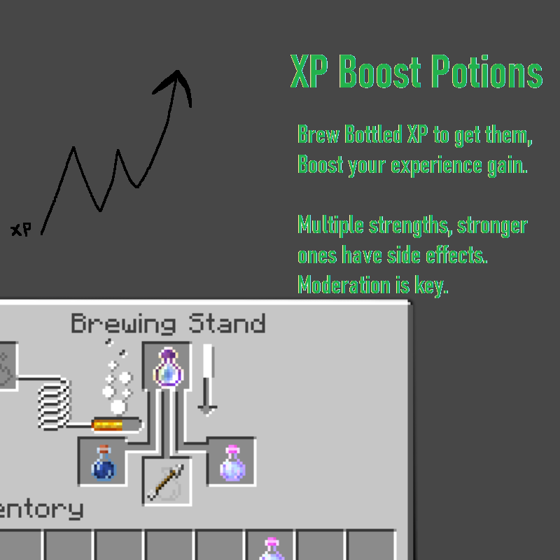 XP Brew (XP Boost potions)