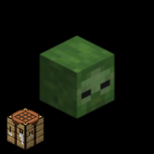 Zaynen's Craftable Zombie Head