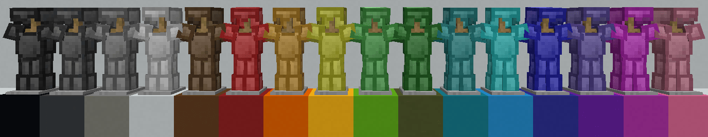 Zaynen's Dyeable Iron Armor